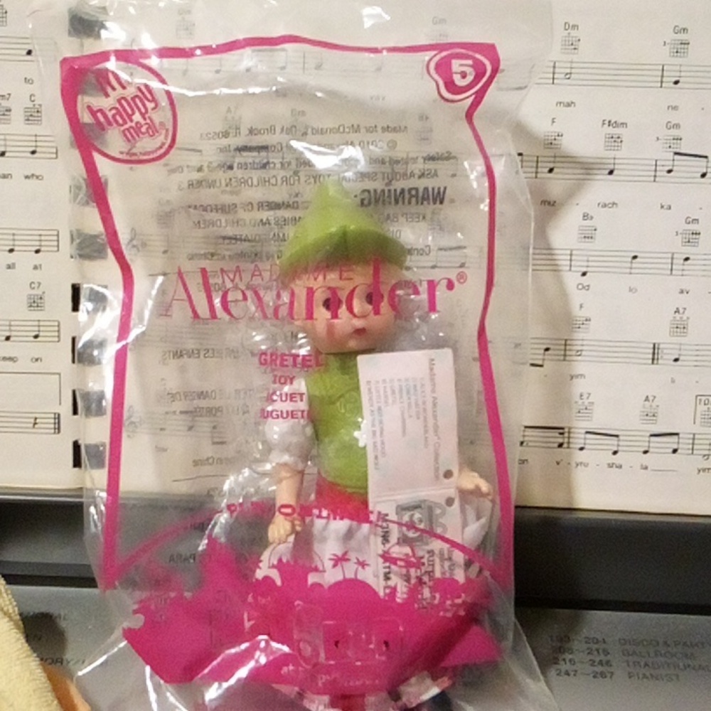 McDonald's Madame Alexander Gretel Doll 2010
